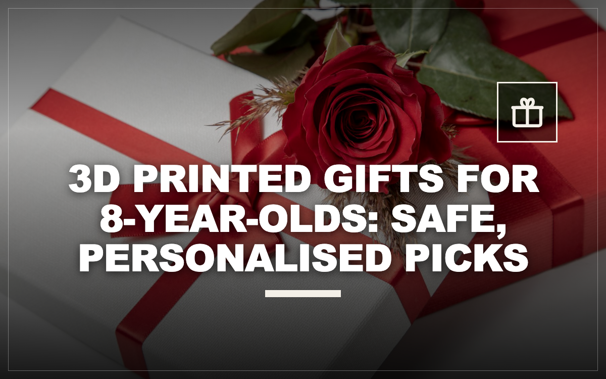 3D Printed Gifts for 8-Year-Olds: Safe, Personalised Picks