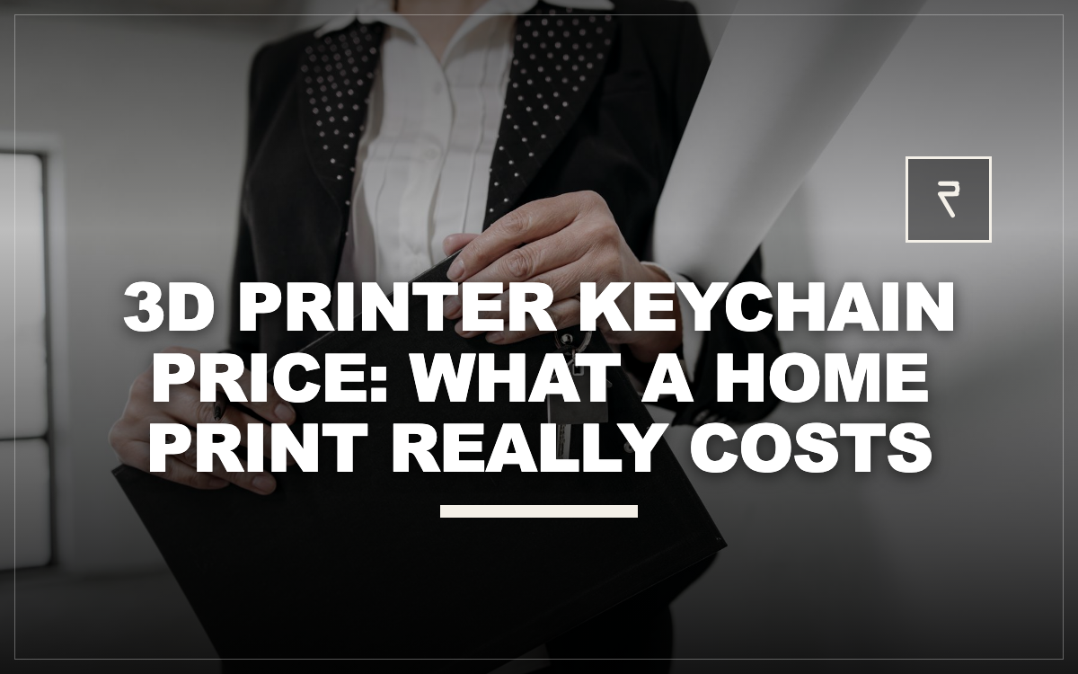 3D Printer Keychain Price: What a Home Print Really Costs