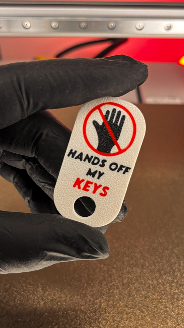 Don't Touch My Keys Keychain Set NUHO1013 - Image 2