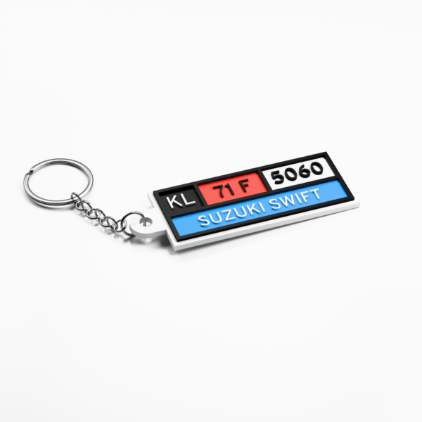 custom bike car keychain